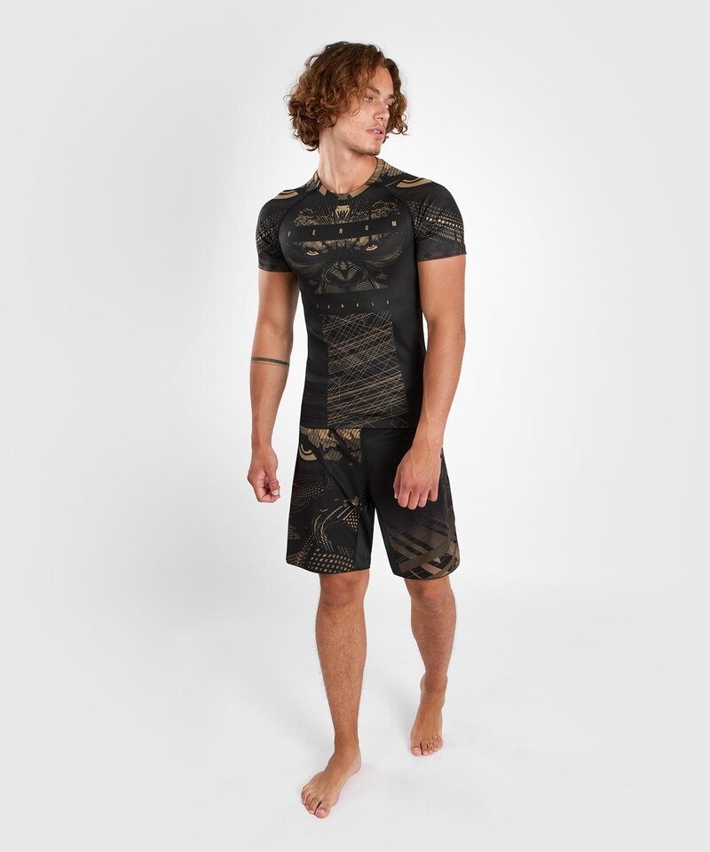 Venum Venum Gorilla Jungle Rash Guard Black Sand