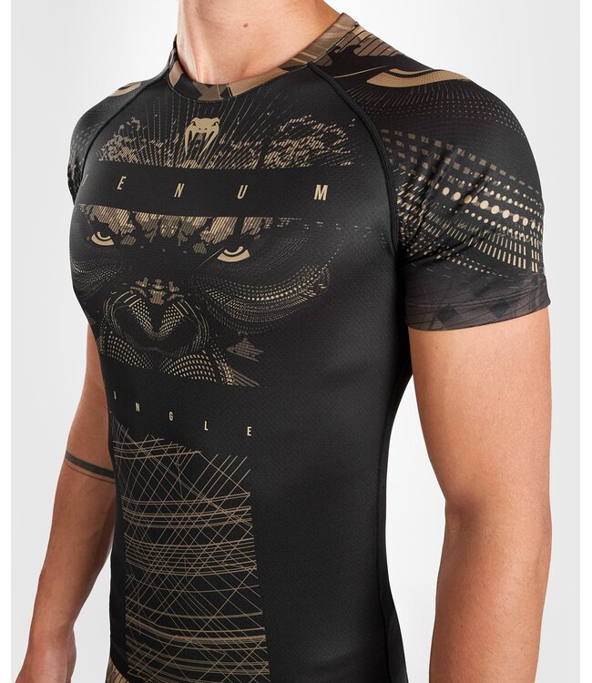 Venum Gorilla Jungle Rash Guard Zwart Zand