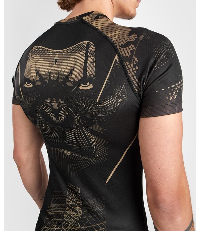 Venum Gorilla Jungle Rash Guard Zwart Zand