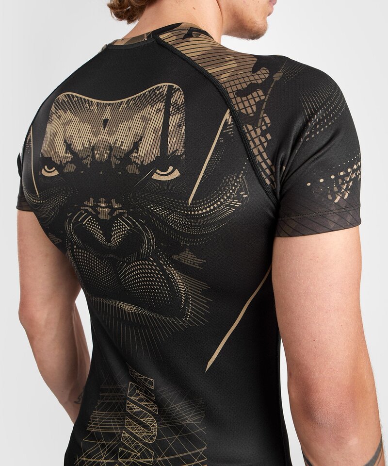 Venum Venum Gorilla Jungle Rash Guard Schwarzer Sand