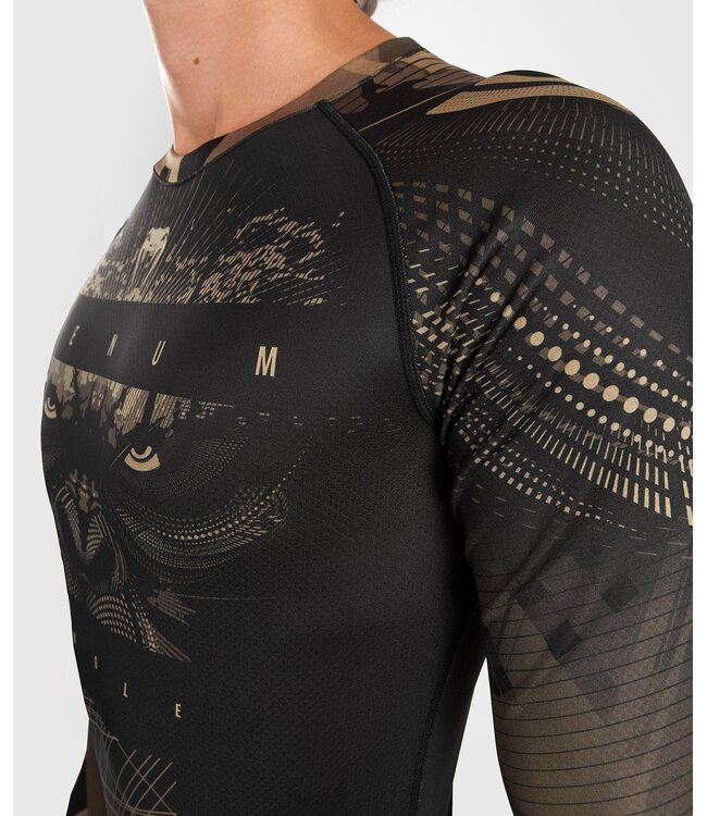 Venum Gorilla Jungle Rash Guard L/S Schwarz Sand