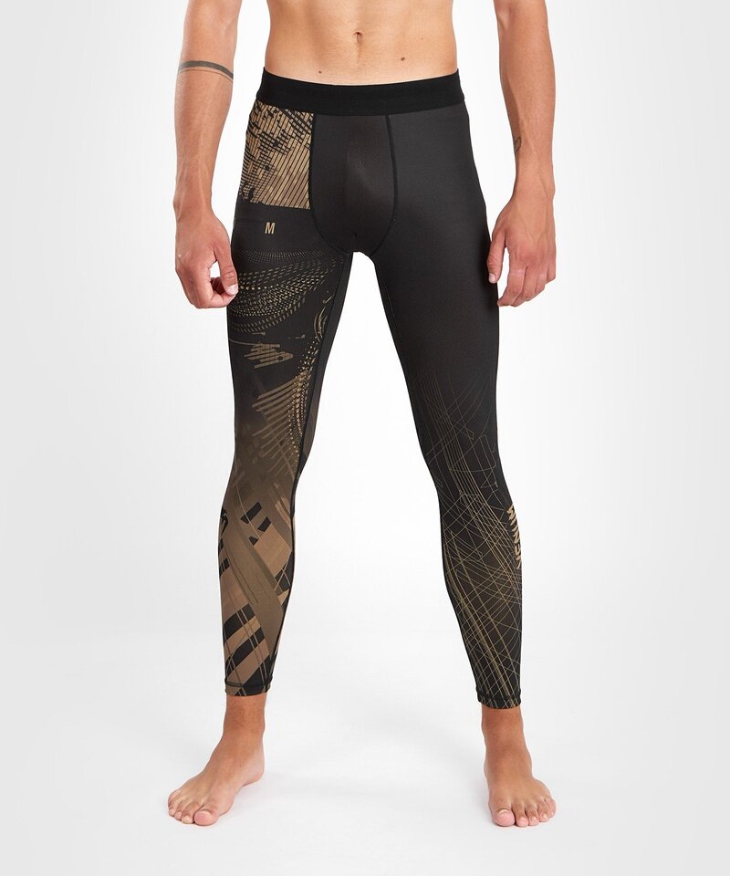 Venum Venum Gorilla Jungle Sports Leggings Spats Black Sand