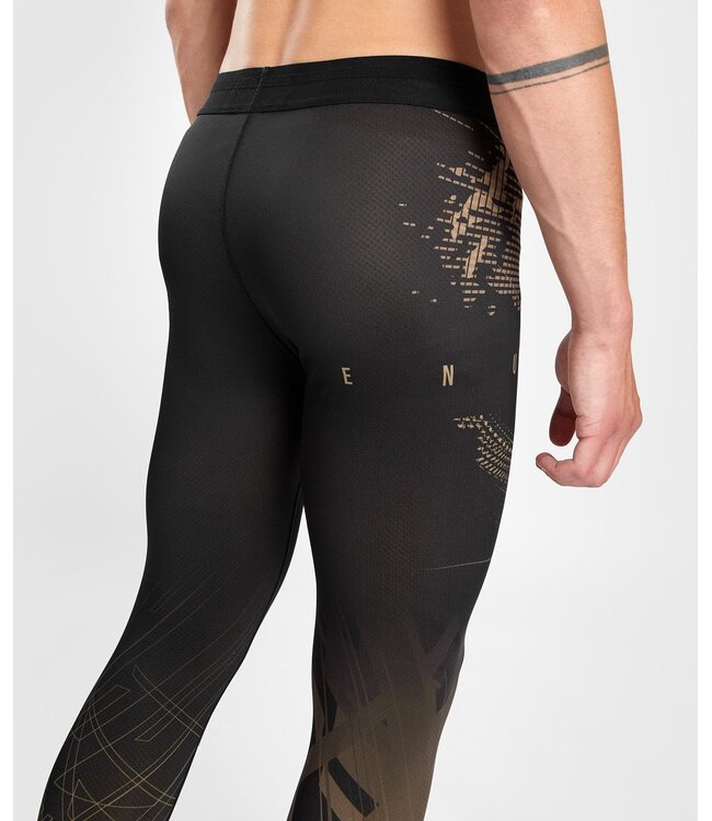 Venum Gorilla Jungle Sports Leggings Spats Black Sand