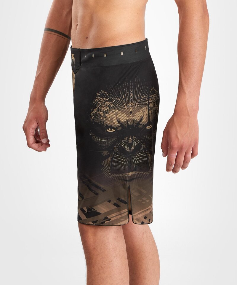 Venum Venum Gorilla Jungle Fight Shorts Zwart Zand