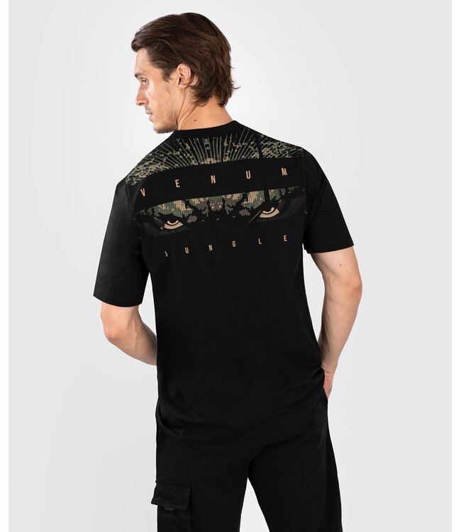Venum Gorilla Jungle katoenen T-shirt Zwart Zand
