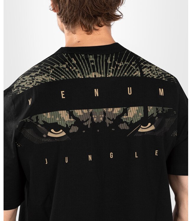 Venum Gorilla Jungle Baumwoll-T-Shirt Schwarz Sand