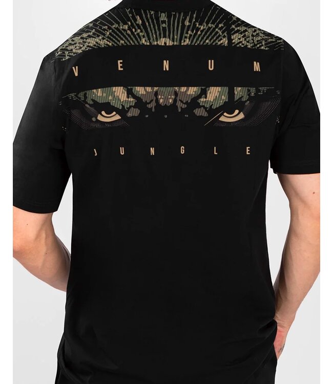 Venum Gorilla Jungle katoenen T-shirt Zwart Zand