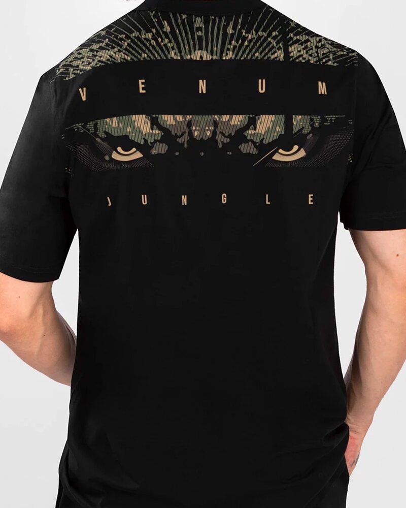 Venum Venum Gorilla Jungle Baumwoll-T-Shirt Schwarz Sand