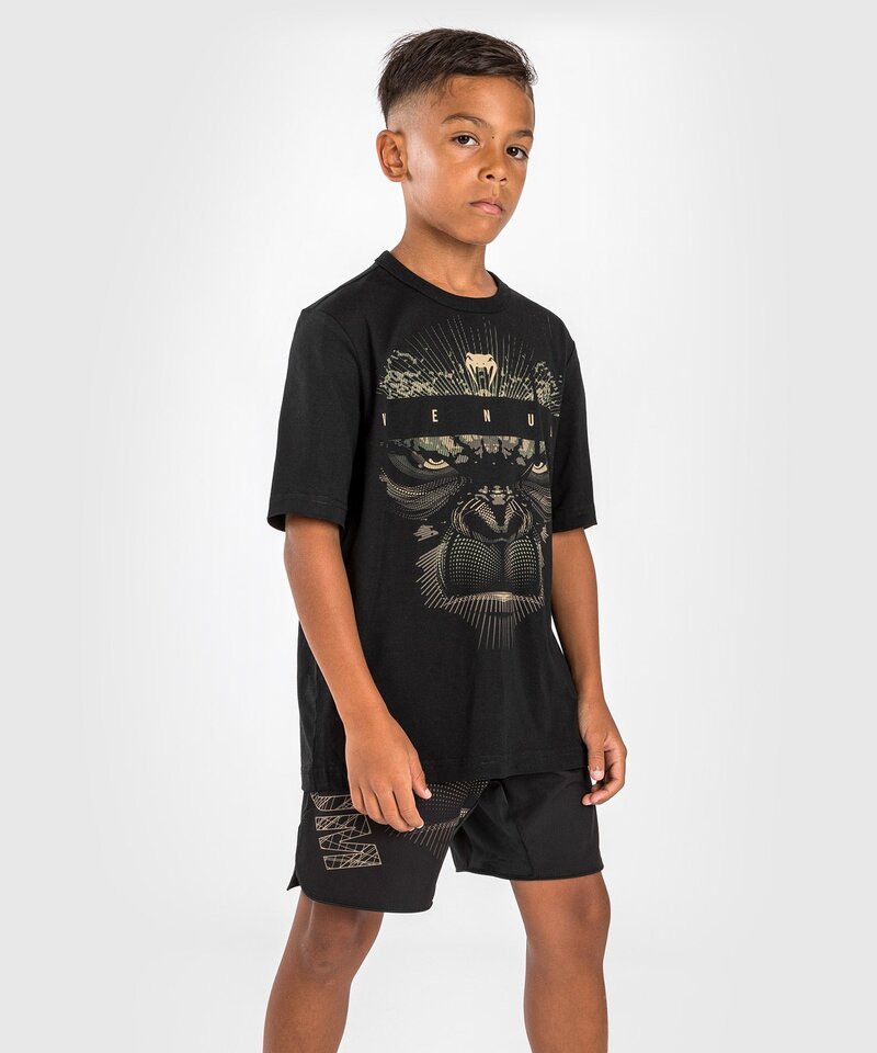 Venum Venum Gorilla Jungle Cotton T-Shirt Kids Black Sand