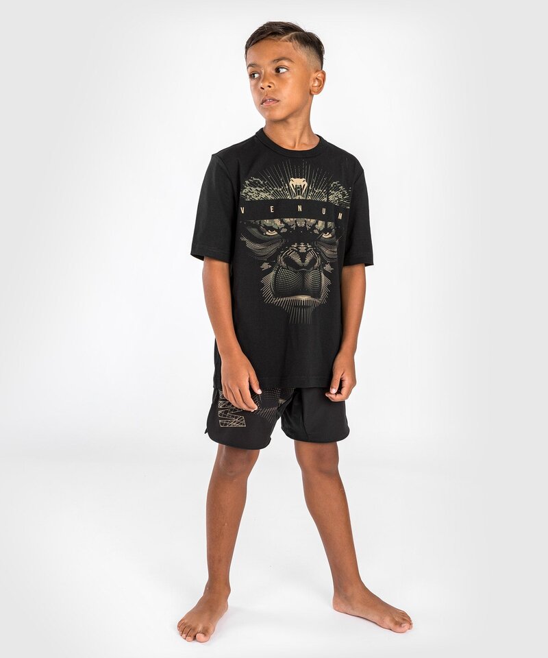 Venum Venum Gorilla Jungle Cotton T-Shirt Kids Black Sand