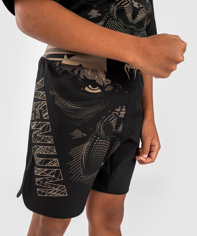 Venum Venum Gorilla Jungle Fightshorts for Kids Black Sand