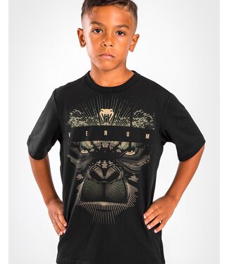 Venum Venum Gorilla Jungle Katoenen T-shirt Kinderen Zwart Zand