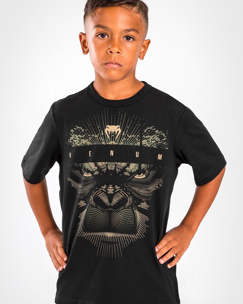 Venum Venum Gorilla Jungle Cotton T-Shirt Kids Black Sand