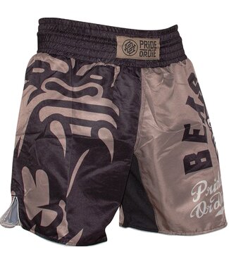 Pride or Die PRiDE or DiE Fight Shorts Beast Mode Gorilla Black