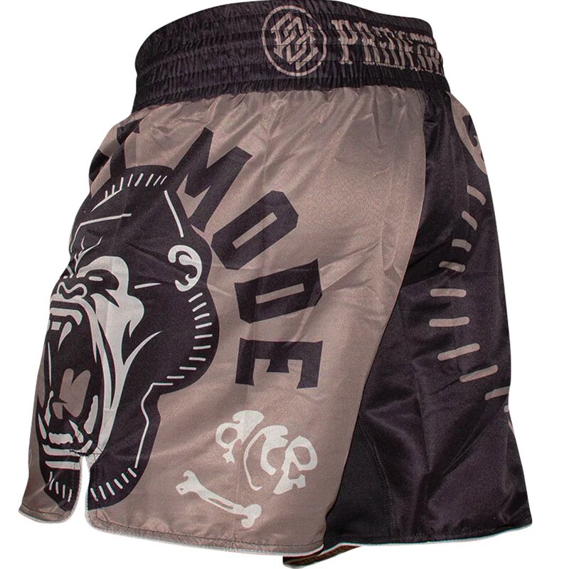 Pride or Die PRIDE or Die Fightshorts Beast Mode Gorilla Zwart