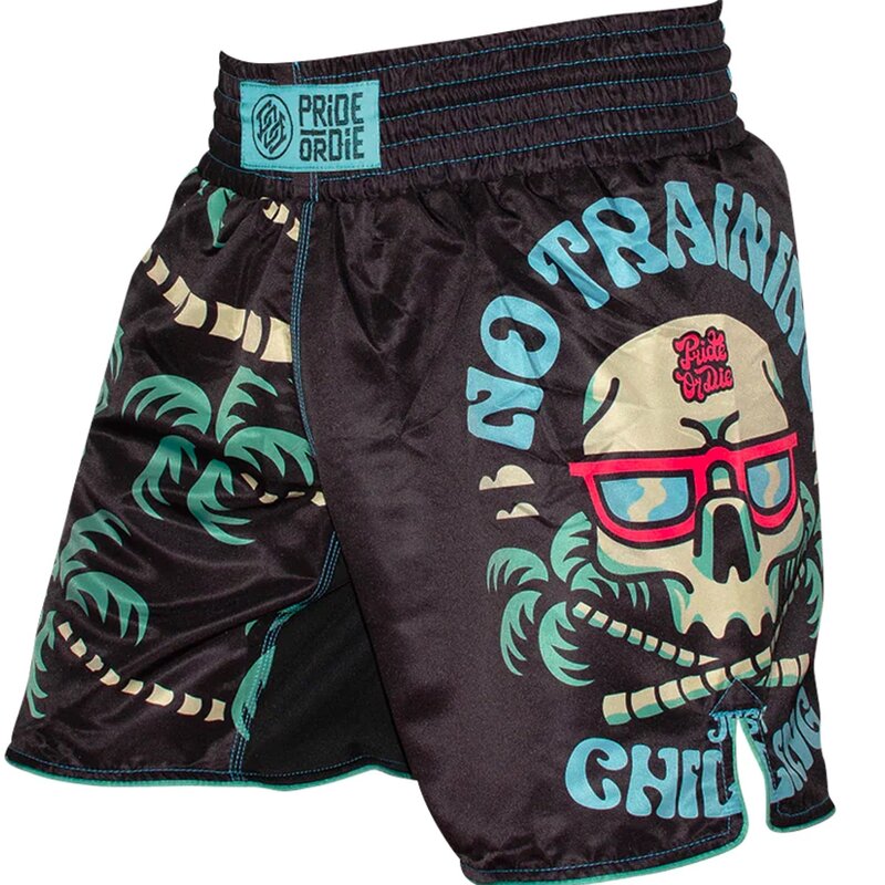 Pride or Die PRiDE or DiE Fight Shorts No Training Black