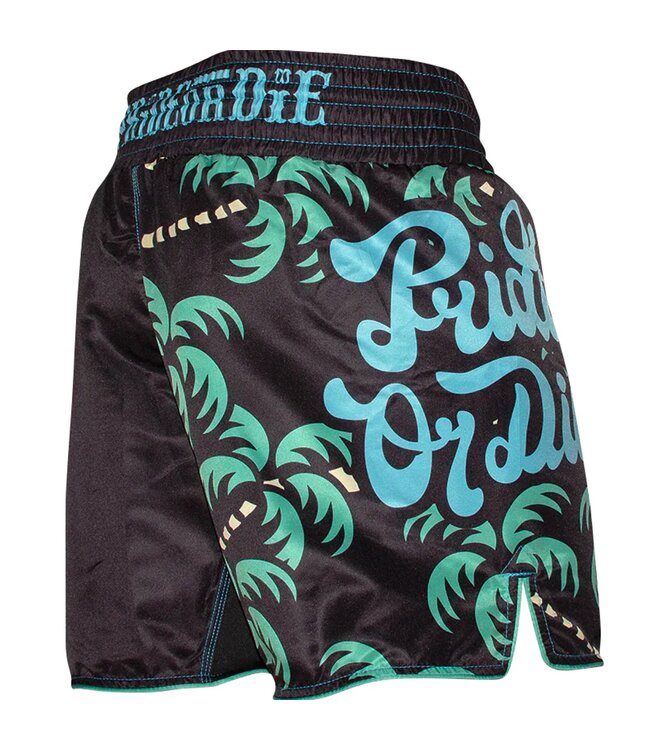 Pride or Die PRiDE or DiE Fight Shorts No Training Black