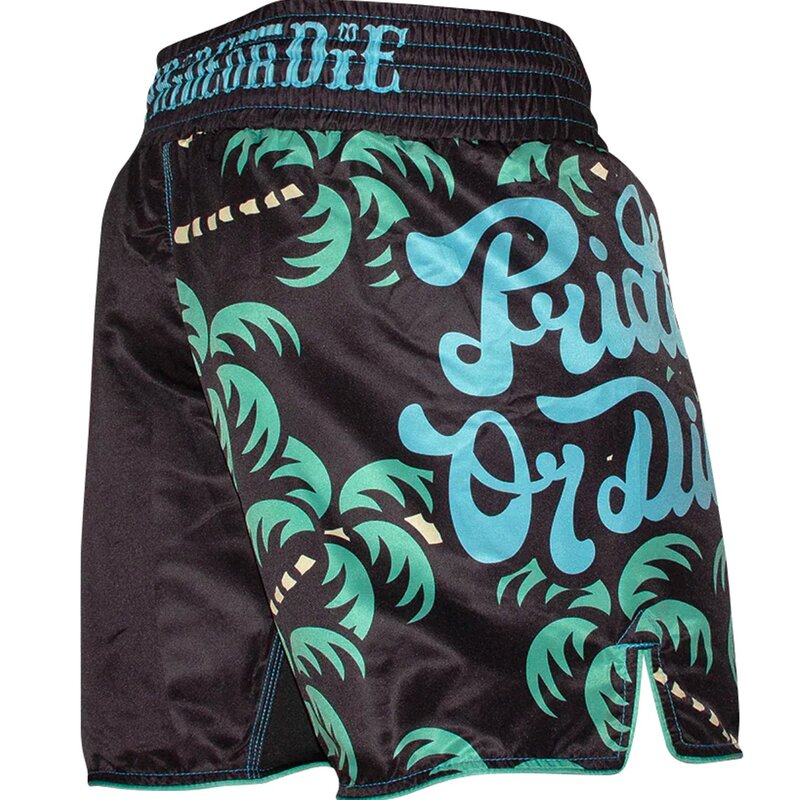 Pride or Die PRiDE or DiE Fight Shorts No Training Black