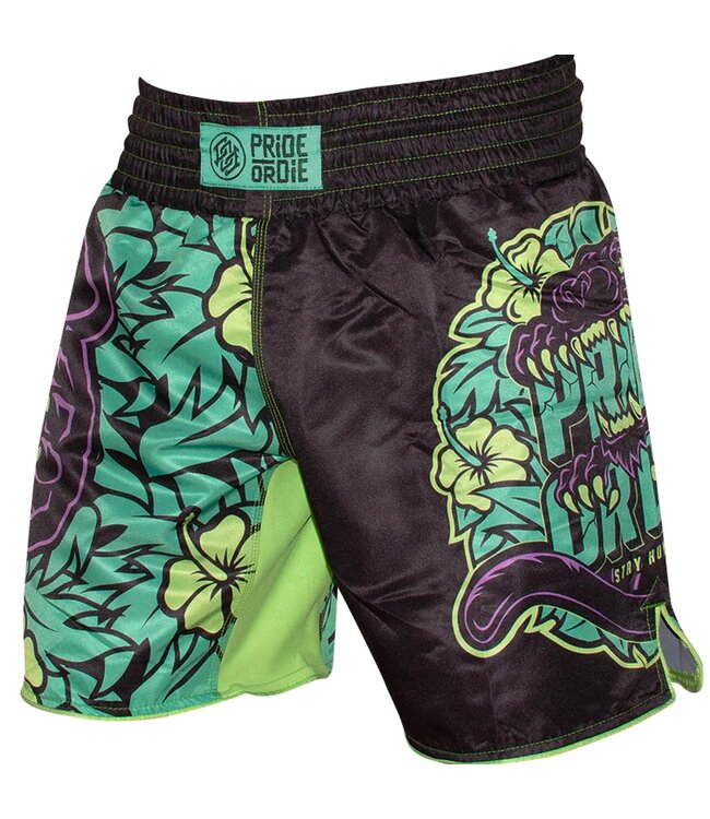 Pride or Die PRiDE or DiE Fight Shorts Stay Hungry Black