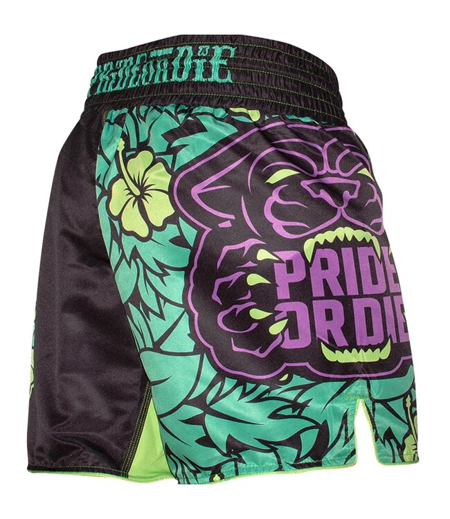 Pride or Die PRiDE or DiE Fight Shorts Stay Hungry Black