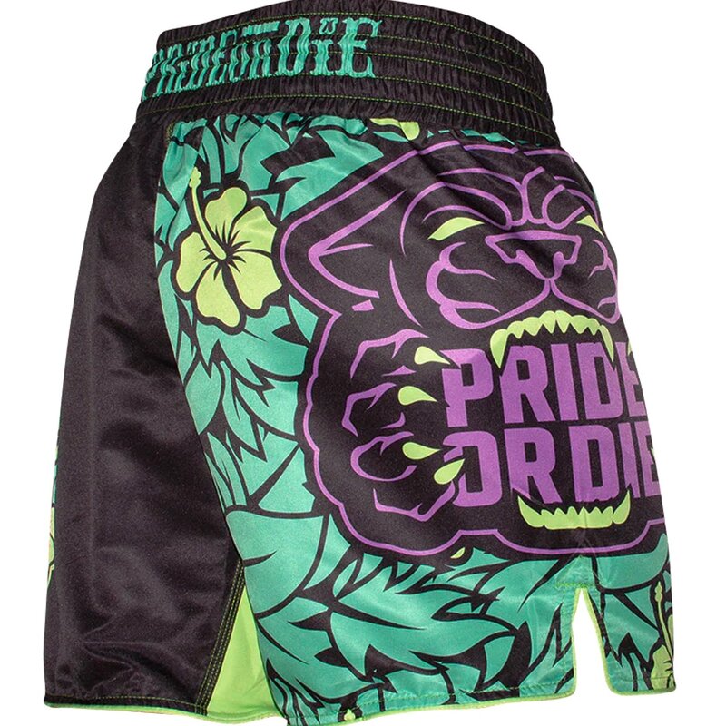 Pride or Die PRiDE or DiE Fight Shorts Stay Hungry Black