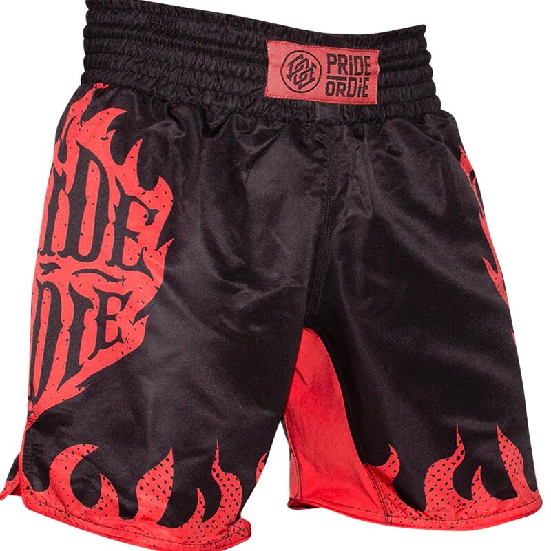 Pride or Die PRIDE or DiE Fight Shorts Reckless Flames Schwarz