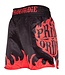 Pride or Die PRiDE or DiE Fight Shorts Reckless Flames Black
