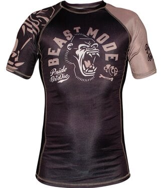 Pride or Die PRIDE or Die Rash Guard Beast Mode Zwart