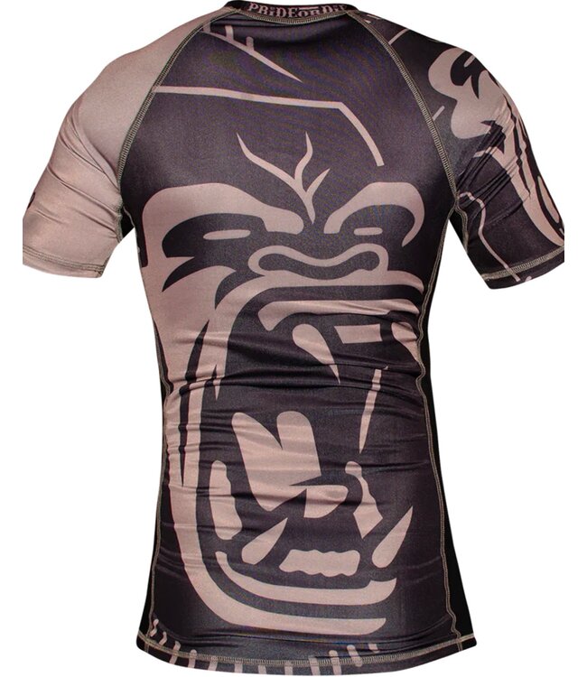 PRIDE or Die Rash Guard Beast Mode Zwart