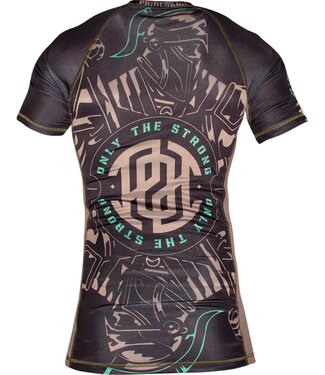 PRiDEorDiE PRiDE or DiE Rash Guard Only the Strong Black