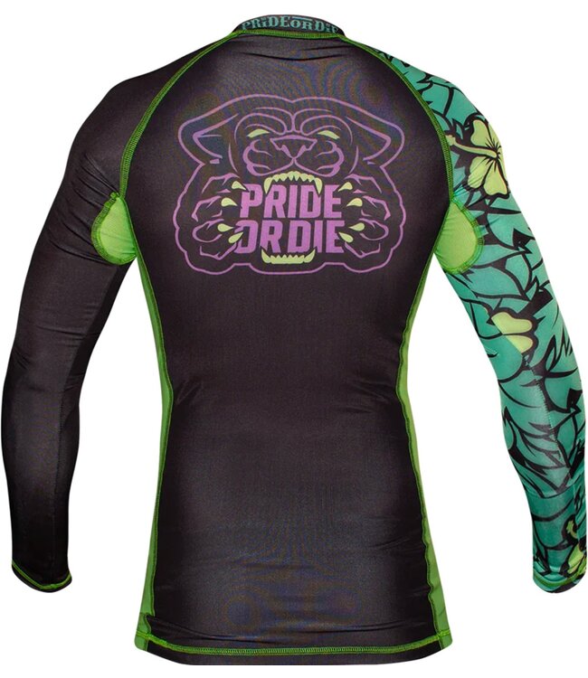 Pride or Die PRIDE or DiE Rash Guard Stay Hungry Schwarz