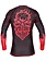 Pride or Die PRiDE or DiE Rash Guard Reckless Flames Zwart Rood