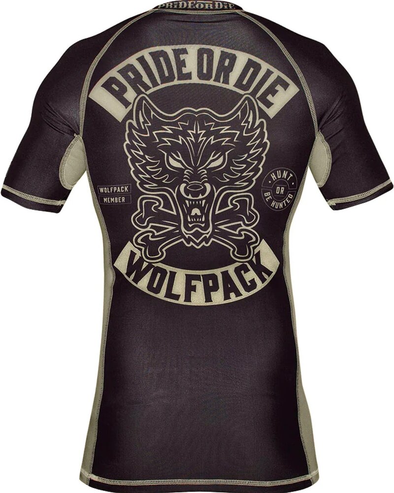 Pride or Die PRIDE or DiE Rash Guard Wolfpack Schwarz