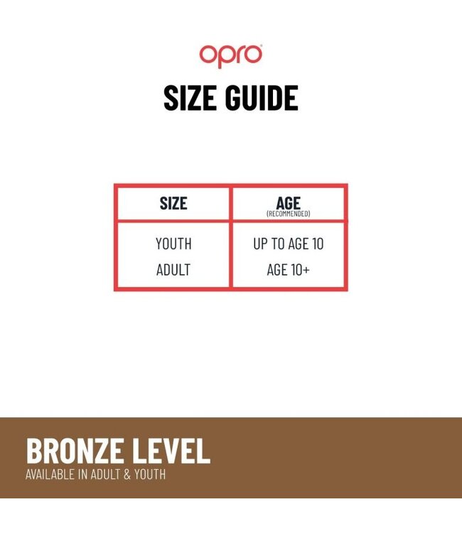 UFC x OPRO Mundschutz Kinder JR Weiß