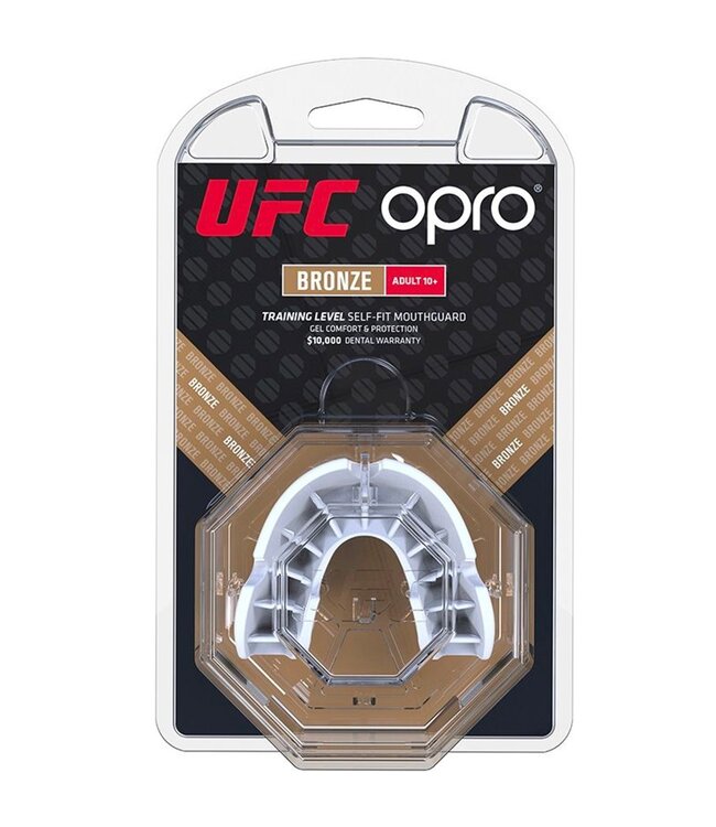 UFC x OPRO Mundschutz Kinder JR Weiß