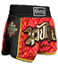 8 WEAPONS Muay Thai Shorts Super Mesh Ancient 2.0 Rood Goud