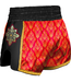 8 WEAPONS Muay Thai Shorts Super Mesh Ancient 2.0 Rood Goud