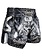 8 Weapons 8 WEAPONS Muay Thai Shorts Bone Island Schwarz