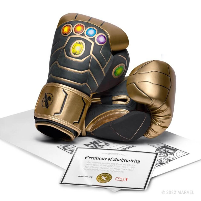 Hayabusa Hayabusa T3 Bokshandschoenen Marvel Thanos Goud Zwart