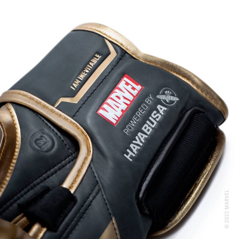 Hayabusa Hayabusa T3 Boxhandschuhe Marvel Thanos Gold Schwarz