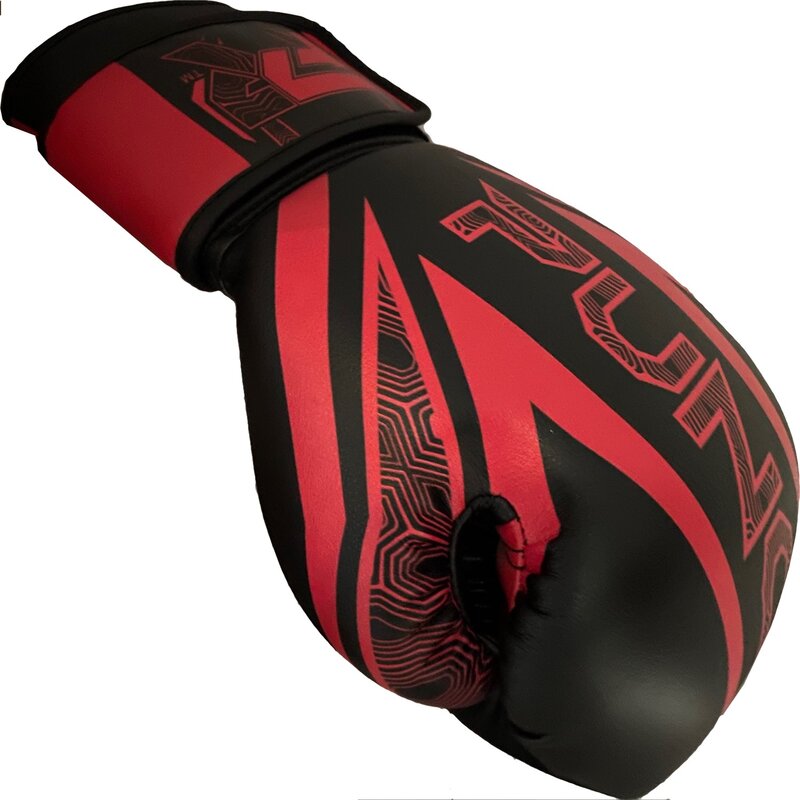 PunchR™  PunchR™ Electric Boxing Gloves Microfiber Black Red