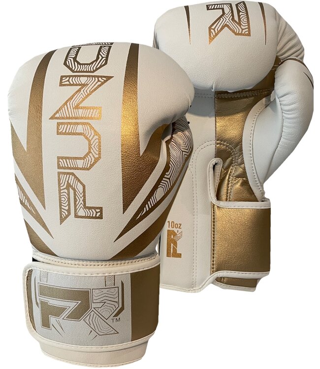 PunchR™  PunchR™ Elektro-Boxhandschuhe, Weißgold, Mikrofaser