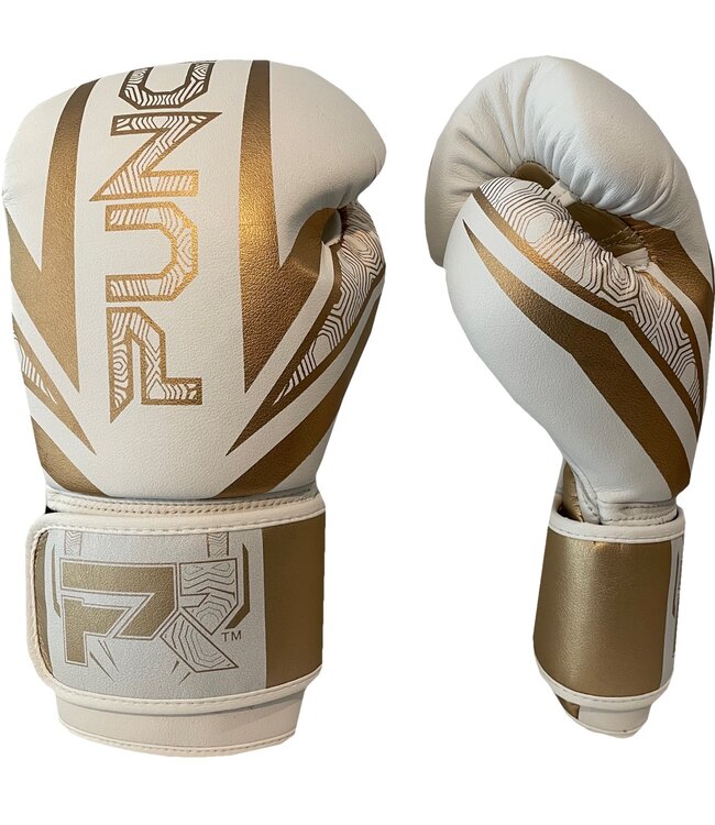 PunchR™ Elektro-Boxhandschuhe, Weißgold, Mikrofaser