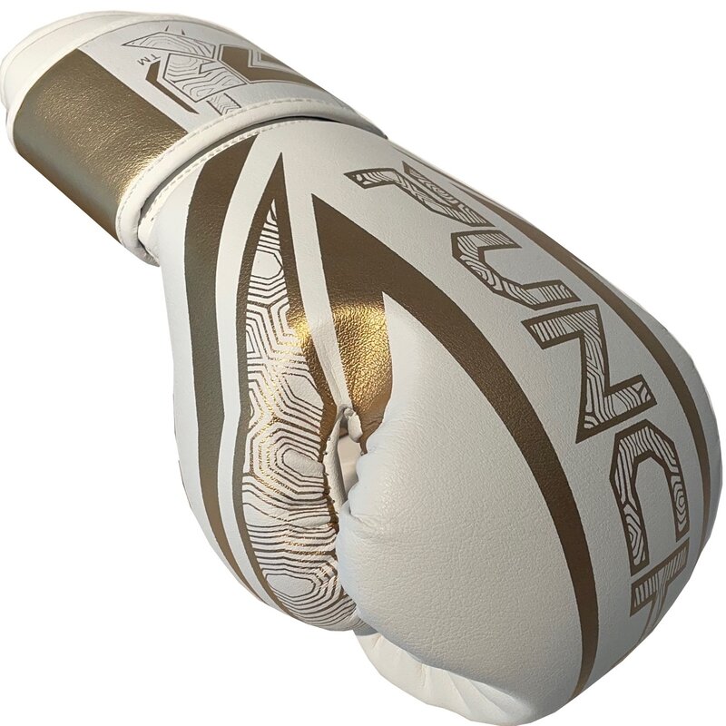 PunchR™  PunchR™ Electric Boxing Gloves White Gold Microfiber