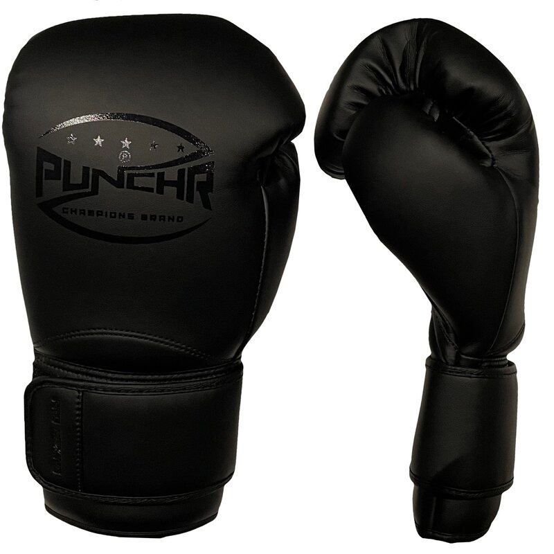 PunchR™  PunchR™ ETX Pro Range Boxing Gloves Matte Black