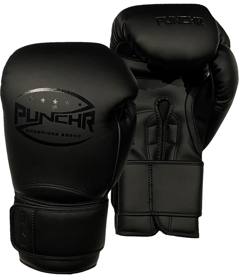 PunchR™  PunchR™ ETX Pro Range Boxing Gloves Matte Black