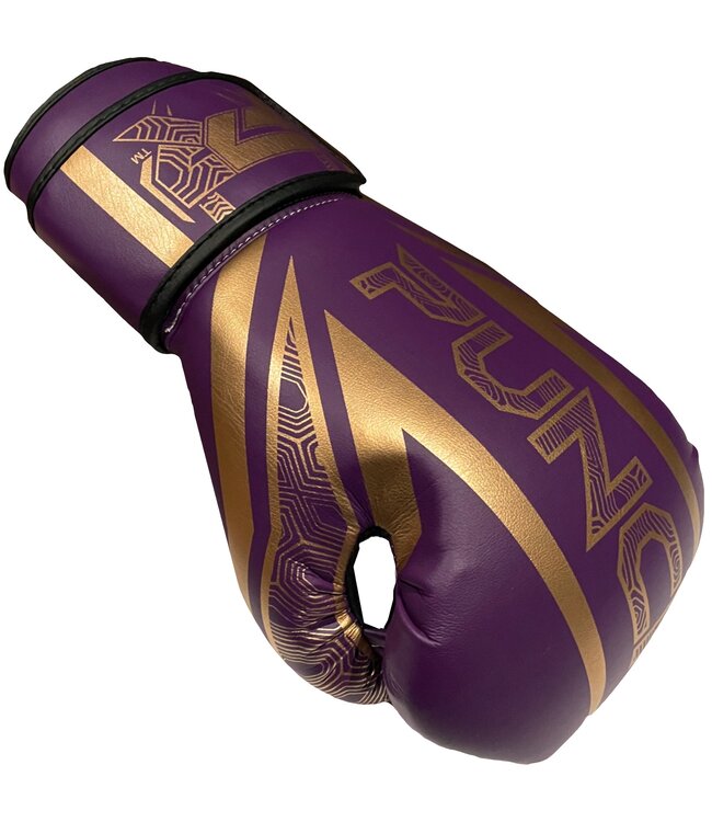 PunchR™ Electric Boxhandschuhe Lila Gold