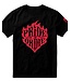 PRiDE or DiE T-Shirt RECKLESS FLAMES Katoen Zwart