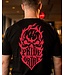 PRiDE or DiE T-Shirt RECKLESS FLAMES Katoen Zwart