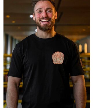 Pride or Die PRiDE oR DiE T-Shirt DROPPING BOMBS Katoen Zwart